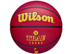 Bola de Basquetebol WILSON (7 - Guma - Vermelho)