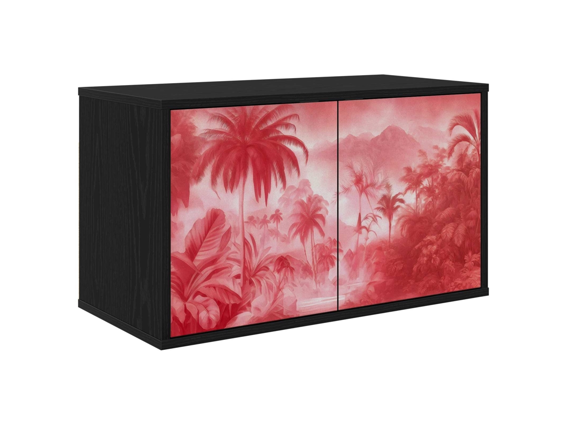 Vidaxl Armário De Tv Montado Na Parede Aachen 69 X 33 X 40 Cm