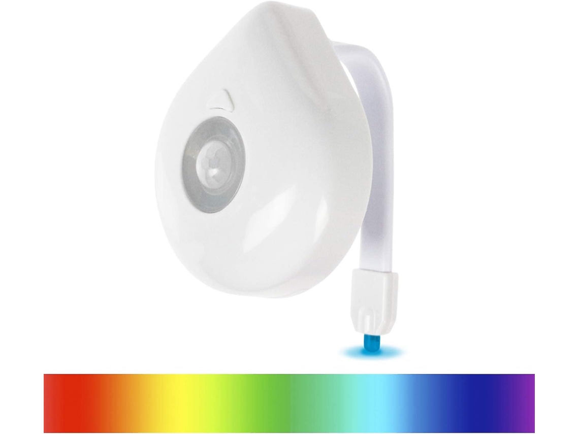 Luz Noturna Para Banheiro, Ativada Por Movimento, Luz Noturna Ultrafina E Flexível Para Banheiro, Crianças, Adultos E Idosos, À Prova D'água, Anúncio