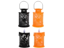 4 Unidades de Luz de Halloween para Decorações de Halloween ALLINLESS