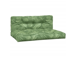 Pallet Cushion, Pallet Cushions Vidaxl Verde Tecido (120 X 80 X 12 Cm)