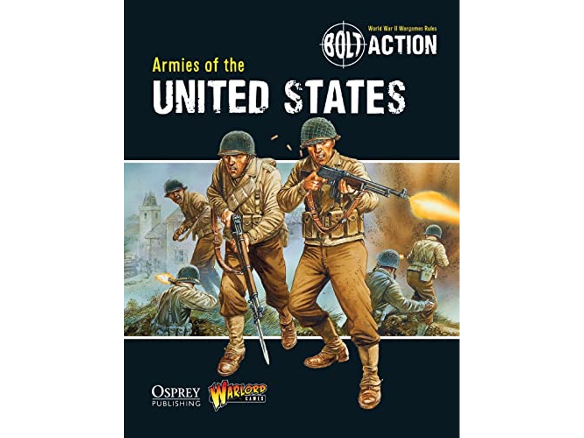 Livro Bolt Action Armies of the United States de Warlord Games e Massimo Torriani (Inglês)