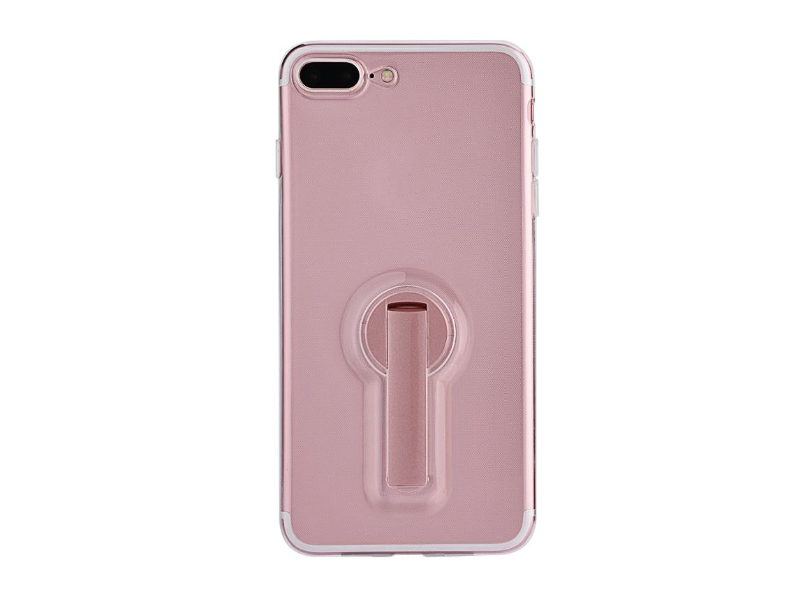 Capa LAXISCREED Iphone7/7 Plus Silicone Transparente com Suporte