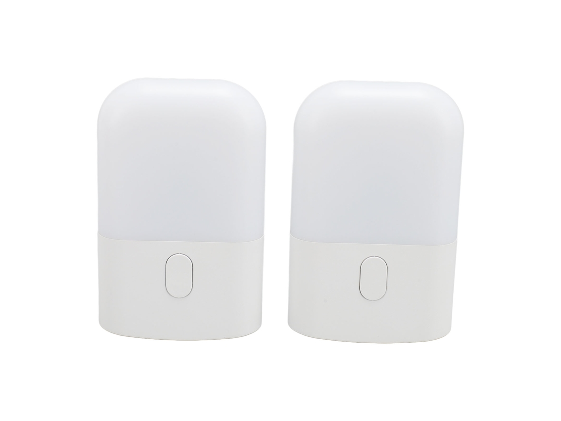 Luz Noturna Led Com Sensor, 3 Níveis, 2700k, Plugue Eu
