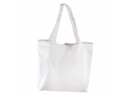 Bolsa de algodón blanco 46 x 30 cm