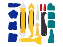 Kit de Ferramentas de Selagem em Silicone 16 Peças para Banheiro e Cozinha