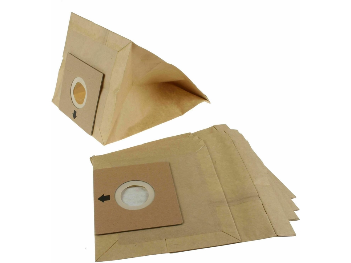 Pacote Com 5 Sacos De Papel Resistentes Para Aspirador Pó, Compatíveis Os Modelos Bush Vcb35b15c1j7w 70, Vytronix Rbc02 Bc 40, Etc Tuotuo