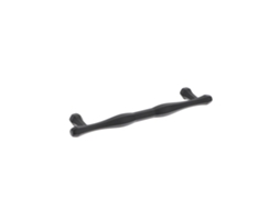 Conjunto de 6 Puxadores HARDWAREXCHANGE em Zamac com 160mm de distância entre eixos, verniz preto mate