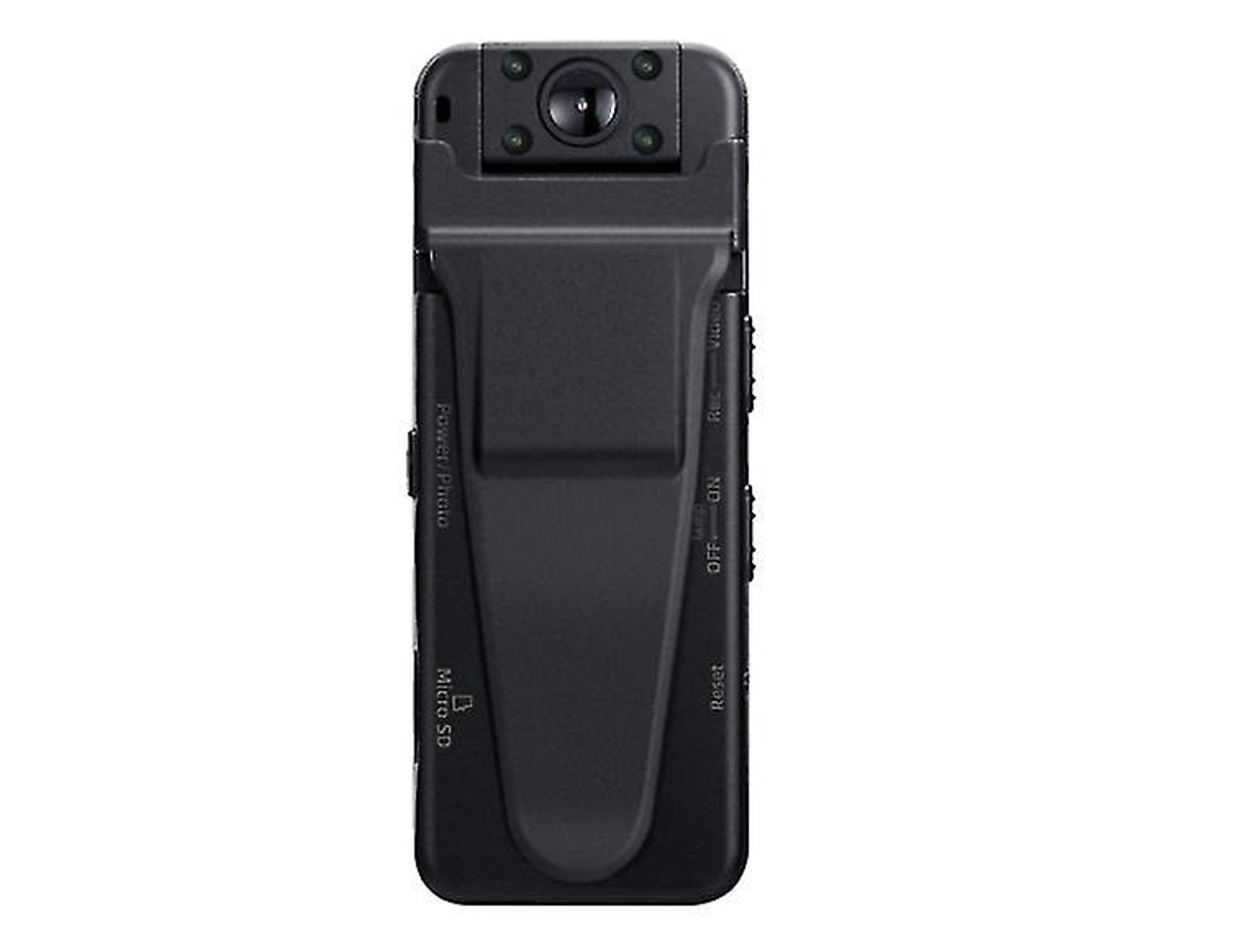 Bestvite Mini Câmera Espiã Oculta com Visão Noturna Full HD 1080P (Preta)