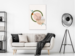 Quadro ARTGEIST Geometric Landscape (1 Part) Vertical (20x30)