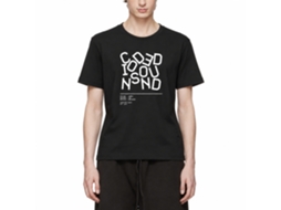 Rockinstone Ea - Coded Jumble black Tee Encrypted Audio T-shirt Unique Designer Style
