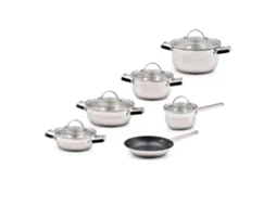 Trem Antiaderente CELAR Prime Inox (6 Peças -  Apto para Indução)