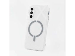 Capa Purpurina Compatível com Magsafe para Samsung Galaxy S24 LA CASA DE LAS CARCASAS
