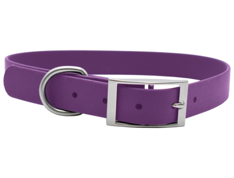 Coleira para Cães em Nylon Roxo 65x2.5 cm 