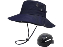 Capacete de Ciclismo Unissex Adulto TAISHENGDA azul marinho respirável com proteção solar