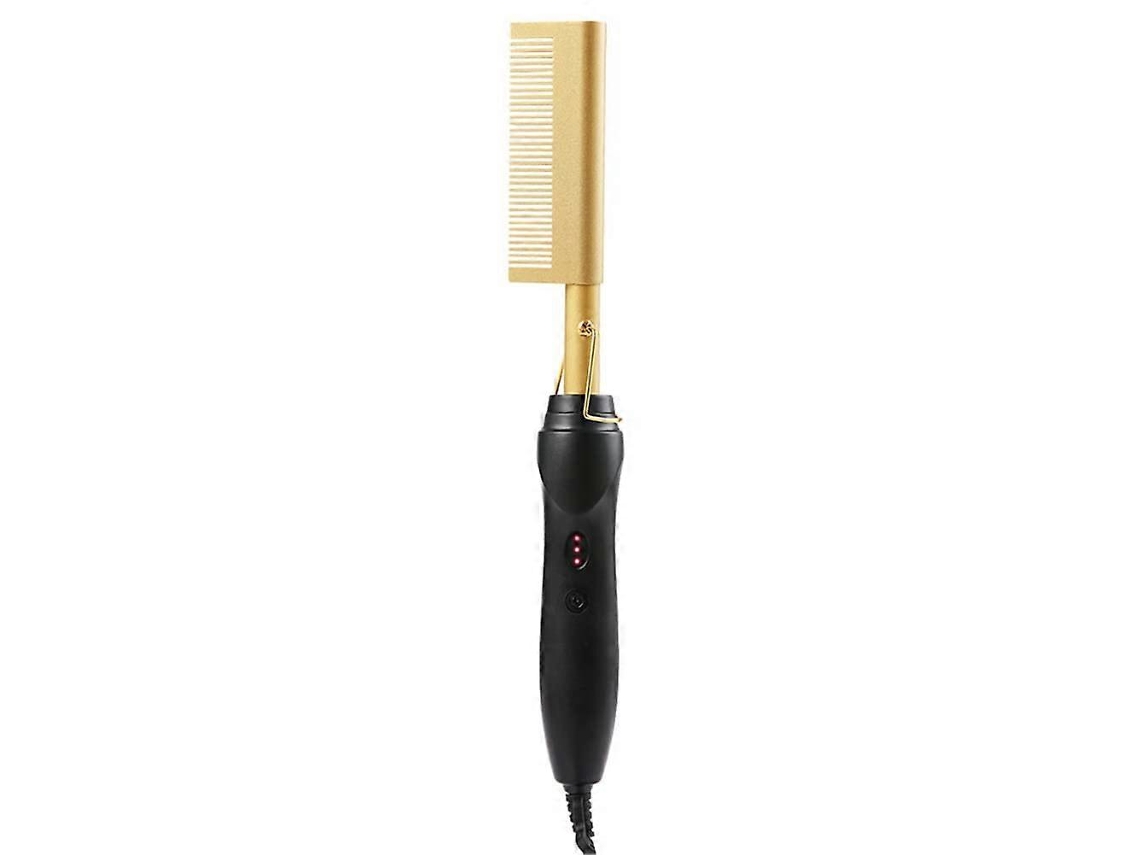 Modelador De Cabelo Elétrico Com Escova Alisadora E Chapinha 2 Em 1 Nostalgia88