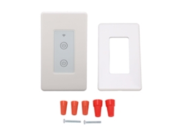 Interruptor De Parede Inteligente 2 Gang Painel De Vidro Touch Suporta Controle Por Voz Sem Fio Ac100‑240v