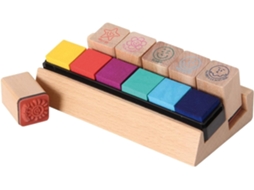 Conjunto De Carimbos Trendhaus 928009, 6 Carimbos Para Professores Com Almofadas De Tinta Coloridas, Gokoco