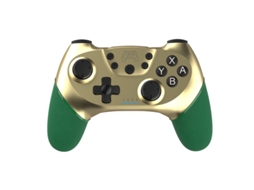 Comando para Nintendo Switch Pro Bluetooth Sem Fios (dourado)