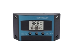 Controlador De Carga Solar Mppt, Regulador De Painel Solar De 12 V E 24 V Com Duas Portas Usb, 100 A Olysi Shop