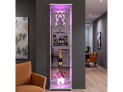 Vitrine de Vidro com Cores Led MEXUS