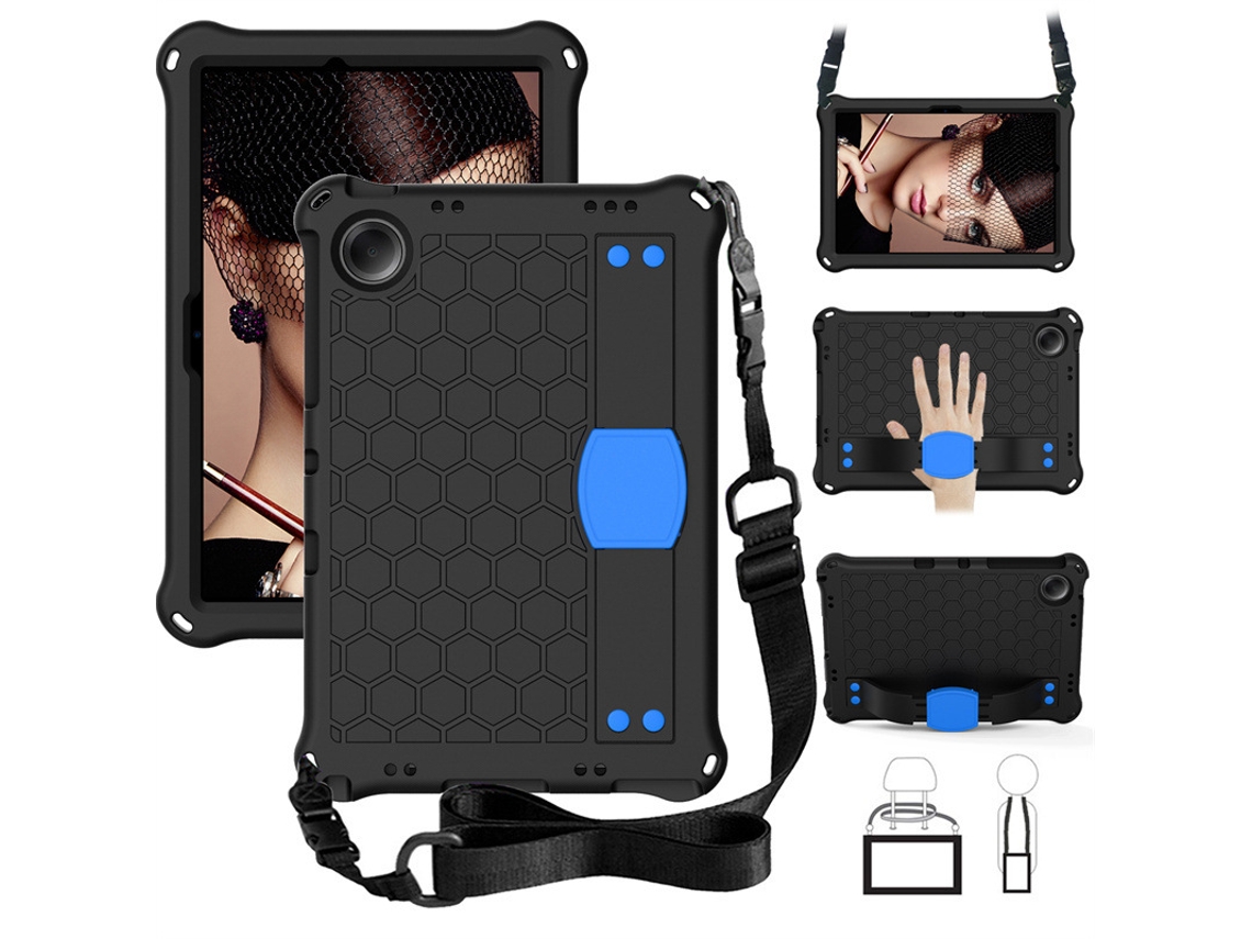 Capa para Samsung Tab A9 Plus de 11 Polegadas Azul Escuro HEXINYIGJLY