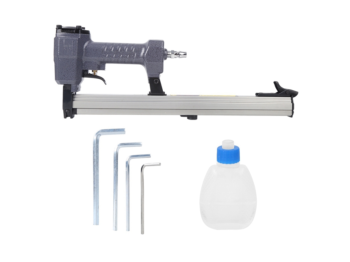 Pistola De Prego Pneumática Compressor Ar Ferramenta Madeireira Decoração Móveis