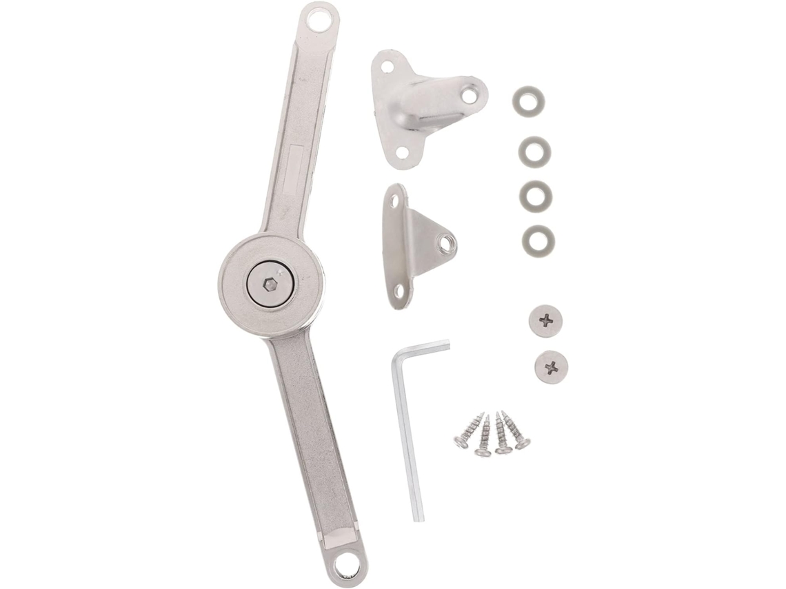 Conjunto De 2 Dobradiças Suporte Para Tampa Armário, Dobráveis