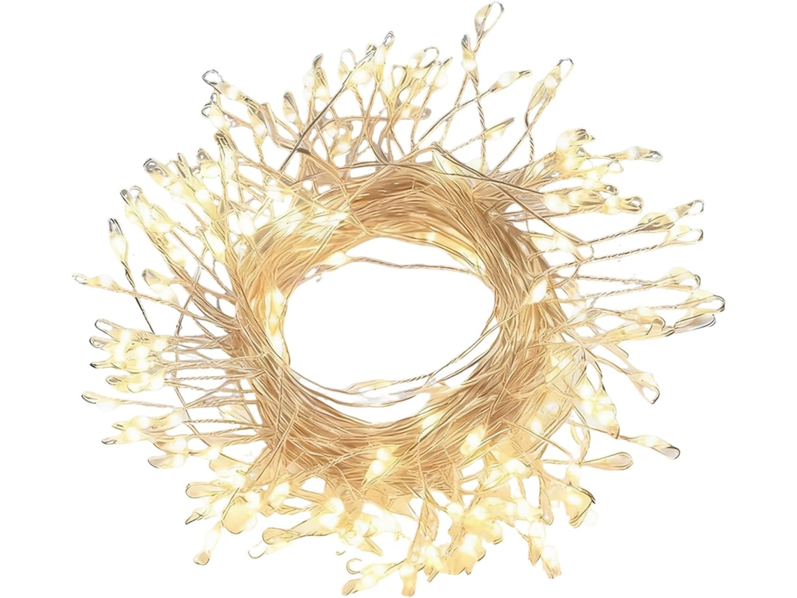 Luzes De Natal 3 Metros Com Led E 8 Modos Iluminação.