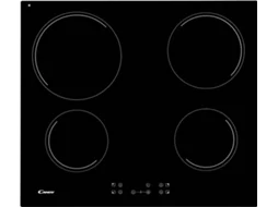 Placa de Vitrocerâmica CANDY CC 64 CH (Outlet Grade A - Elétrica - 59 cm - Preto)