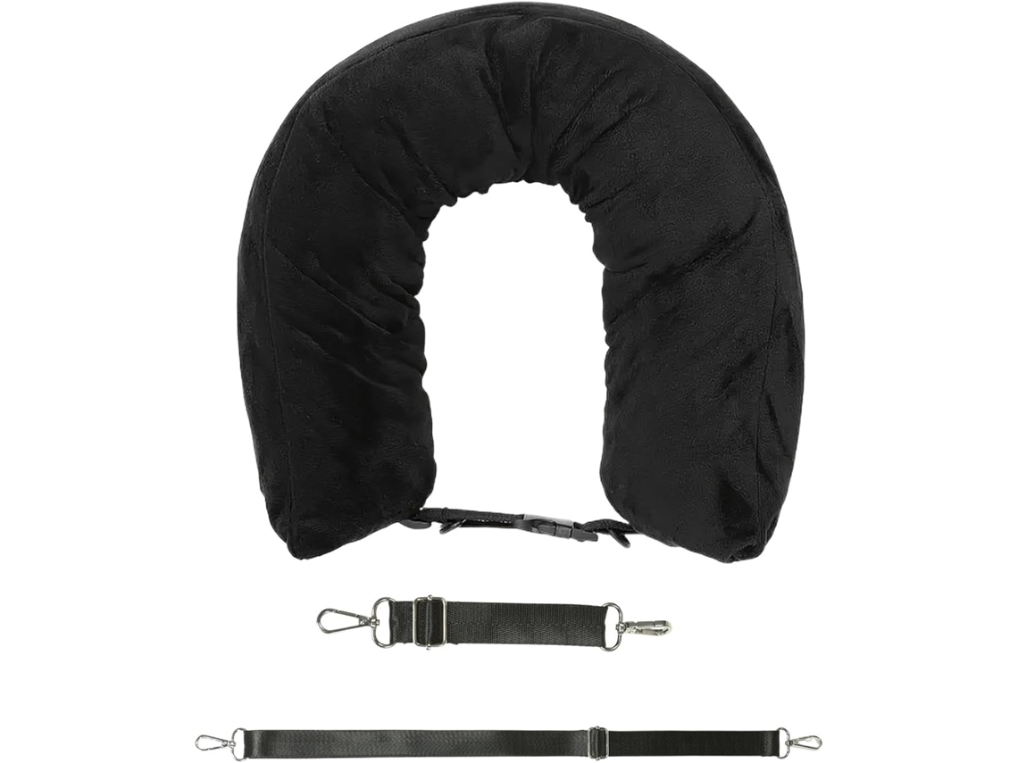 Almofada De Apoio Para O Pescoço Macia E Aveludada, Confortável Para Suporte Do Pescoço.