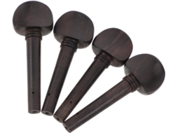 Conjunto De 4 Cravelhas De Madeira Para Violino, Acessórios
