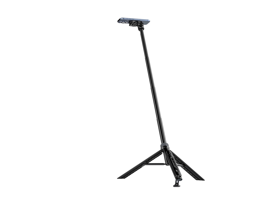 Pau De Selfie, Extensão De 1,44m, Controle Remoto, Preto