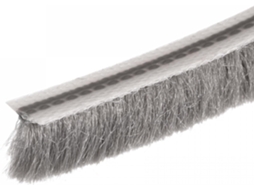Escova Elástica para Ranhura de Cartão com Fita de Vedação para Janelas, 9/32" X 5/16" 49,2 Pés CHABERLU