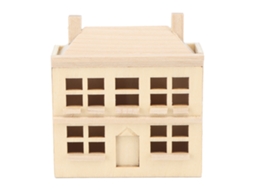 Casa De Bonecas Villa Em Miniatura De Madeira, Móveis Incluídos, Diy, Decoração De Casa