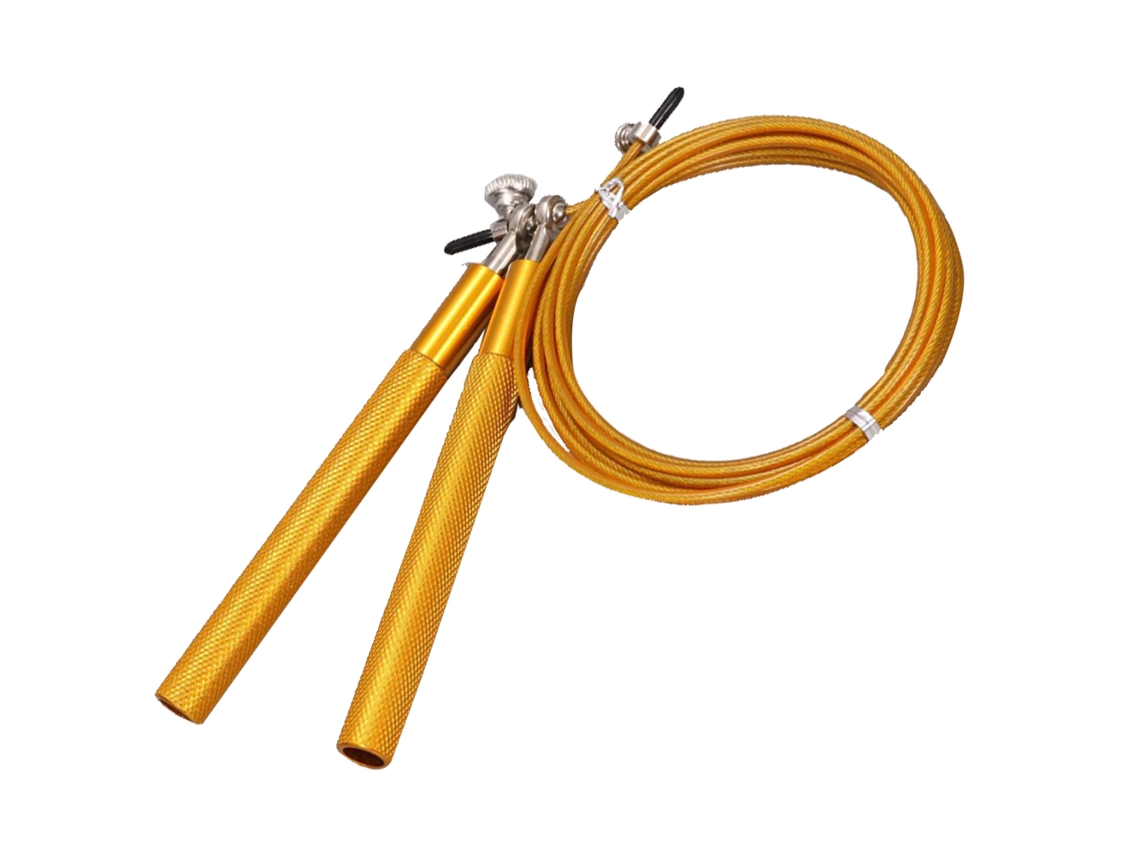 Corda de Pular de Fio de Aço-Ouro Fino