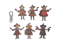 Laxiscreed Abóbora De Horror Multifuncional Com Ramos Para Decoração De Festas E Eventos