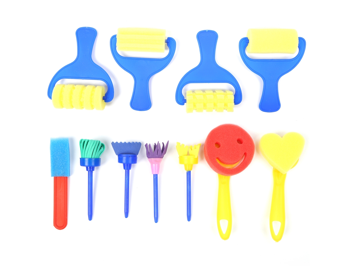 Set De 26 Pincéis De Espuma Com Letras Em Inglês Para Pintura, Desenho Infantil, Arte Manual, Diy E Jardim De Infantes