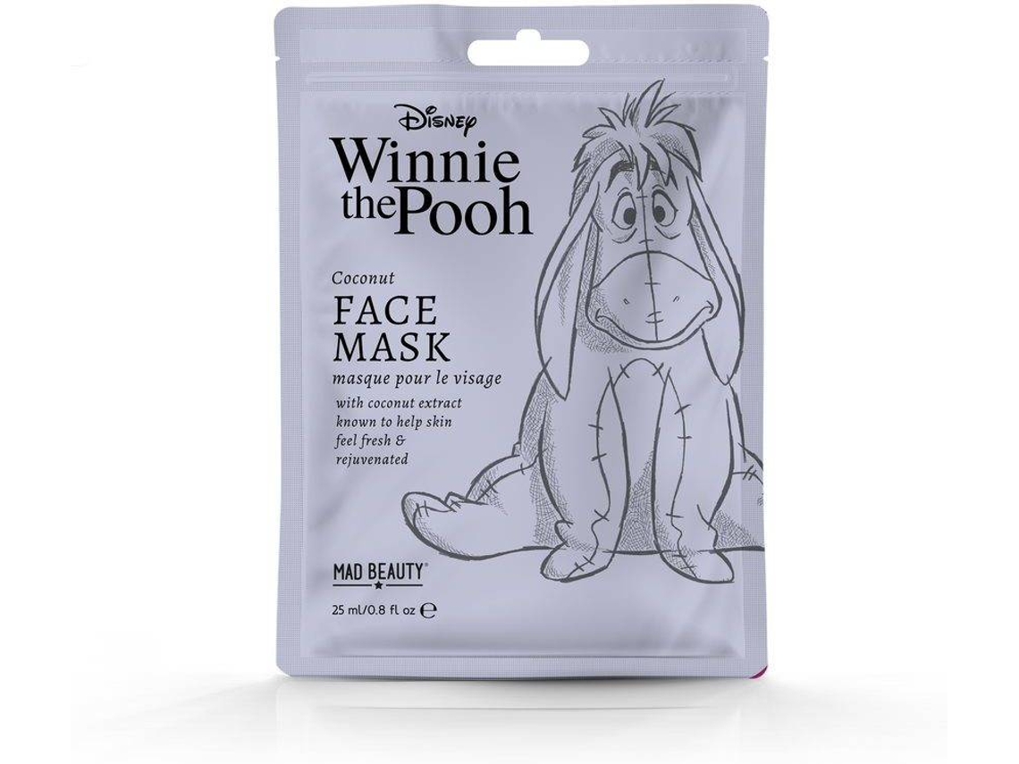 Máscara de Rosto MAD BEAUTY Disney Winnie de Pooh Eyore (25 ml)
