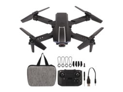 Foldable Mini Rc Drone Abs Usb Charging Intelligent Quadcopter With 4k Dual Hd Camera For Photography Black LAXISCREED