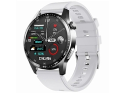 Smartwatch F400 com monitor de pressão arterial, ECG, Bluetooth, chamadas e pulseira de silicone. Ly Ebike