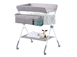 Trocador Dobrável Para Bebês De 848 X 745 X Mm, Cinza Claro Vevor (1030 1090)