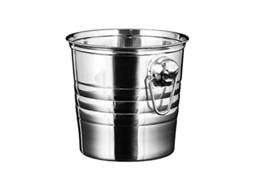 Caçamba De Gelo Em Aço Inox Com Tampa E Pinça, Isolamento De Parede Dupla Para Festas E Uso Em Bares.