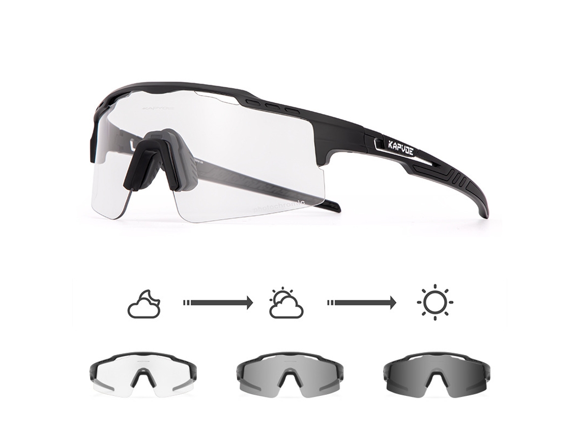 Óculos Fotocromáticos Para Ciclismo, Para Homens E Mulheres, Esportes Ao Ar Livre, Mountain Bike E À Prova De Vento.