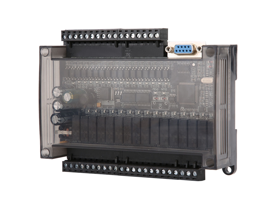 Placa de Controlo Industrial Plc com Base e Caixa