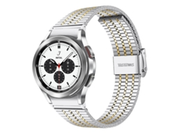 Pulseira De Relógio De Aço Inoxidável Com Fivela De Sete Contas Xdfind