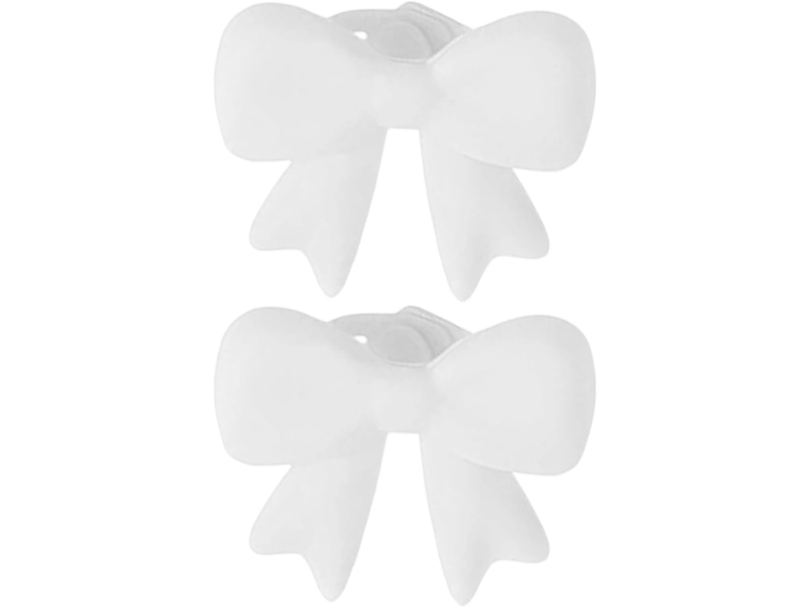 Lindo Acessório De Capacete Em Formato Laço 3d Silicone Para Cosplay