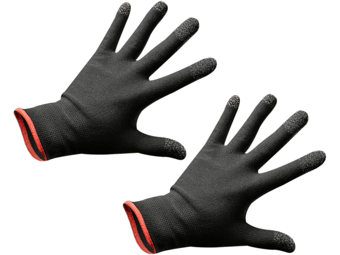 Luvas Soimiss Masculinas Com Tela Sensível Ao Toque, Em Fibra Prateada, Antiderrapantes E Elásticas, Ideais Para Jogos