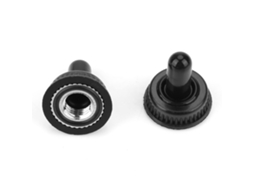 Laxiscreed Tampa De Borracha De 6mm À Prova D'água Para Interruptor De Comando, Durável
