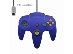 Pacote Clássico Controle Com Fio N64 Jogos Retro 64 Bits Gamepad Joystick Substituição Ly Ebike